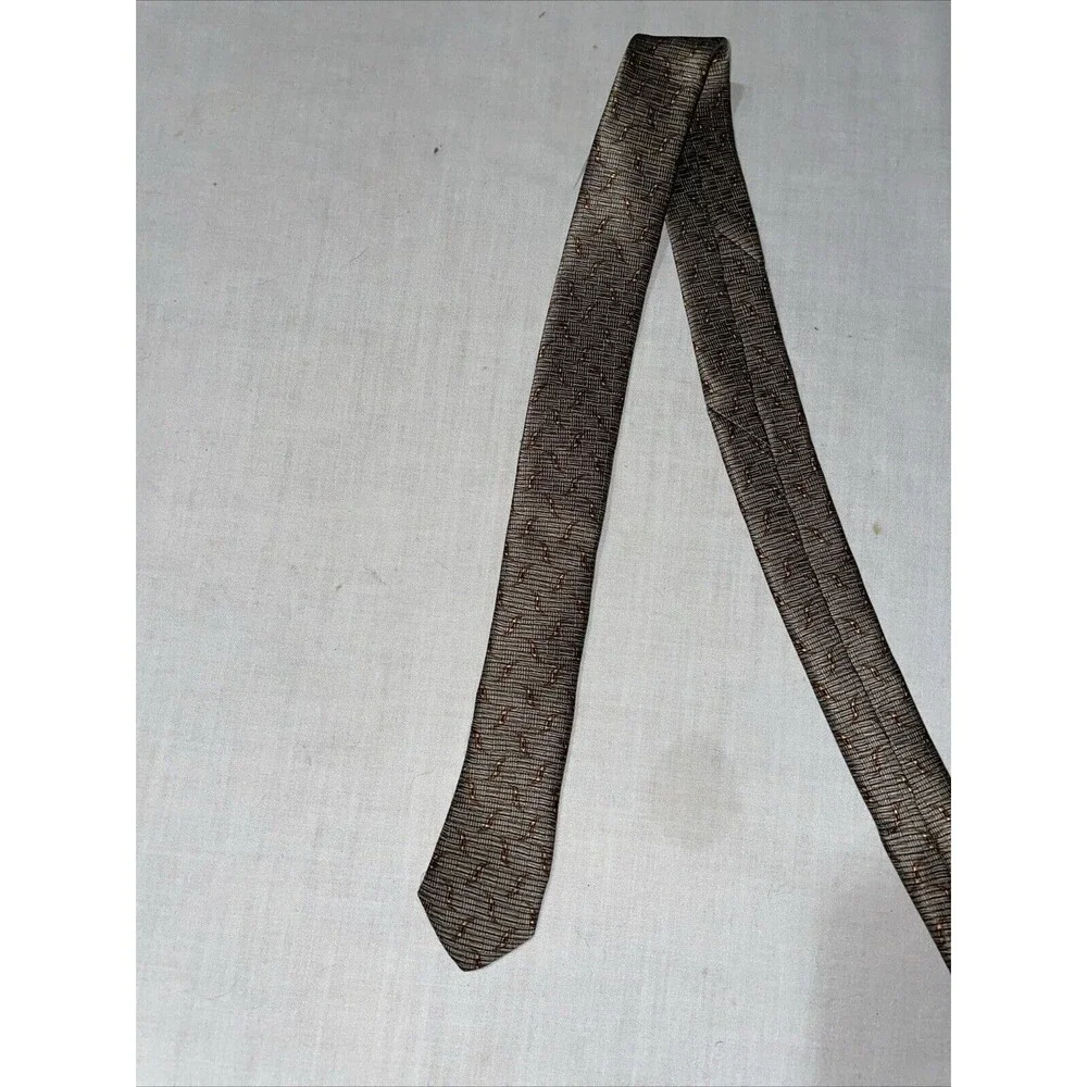Graham & Lockwood Men’s Dress Tie Size 56” Pewter Business Formal
